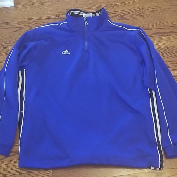 adidas Other - Adidas zip up mens pullover size large